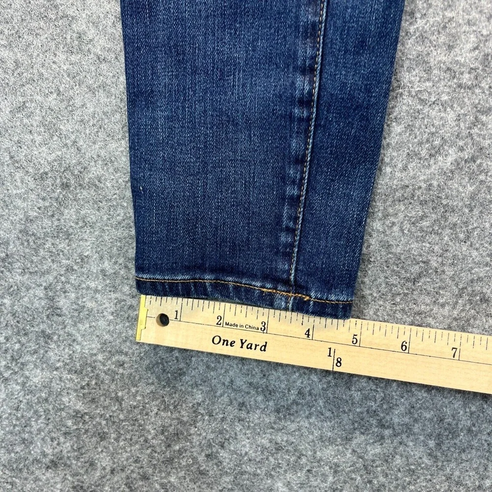 Madewell‎ Jeans Women's 26 Skinny Skinny Dark Blue Stretch Mid Rise Denim Pants